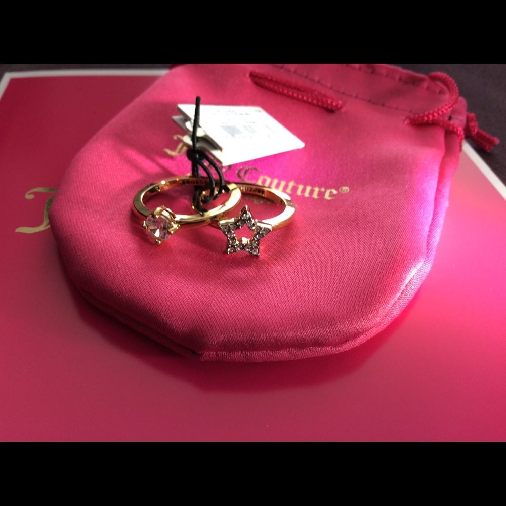 💖💖 JUICY COUTURE 💖💖 RING SET